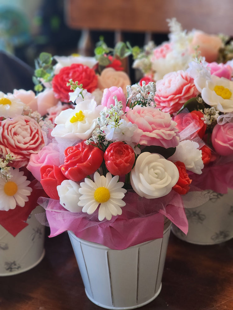 Wax Melt Flower Arrangements
