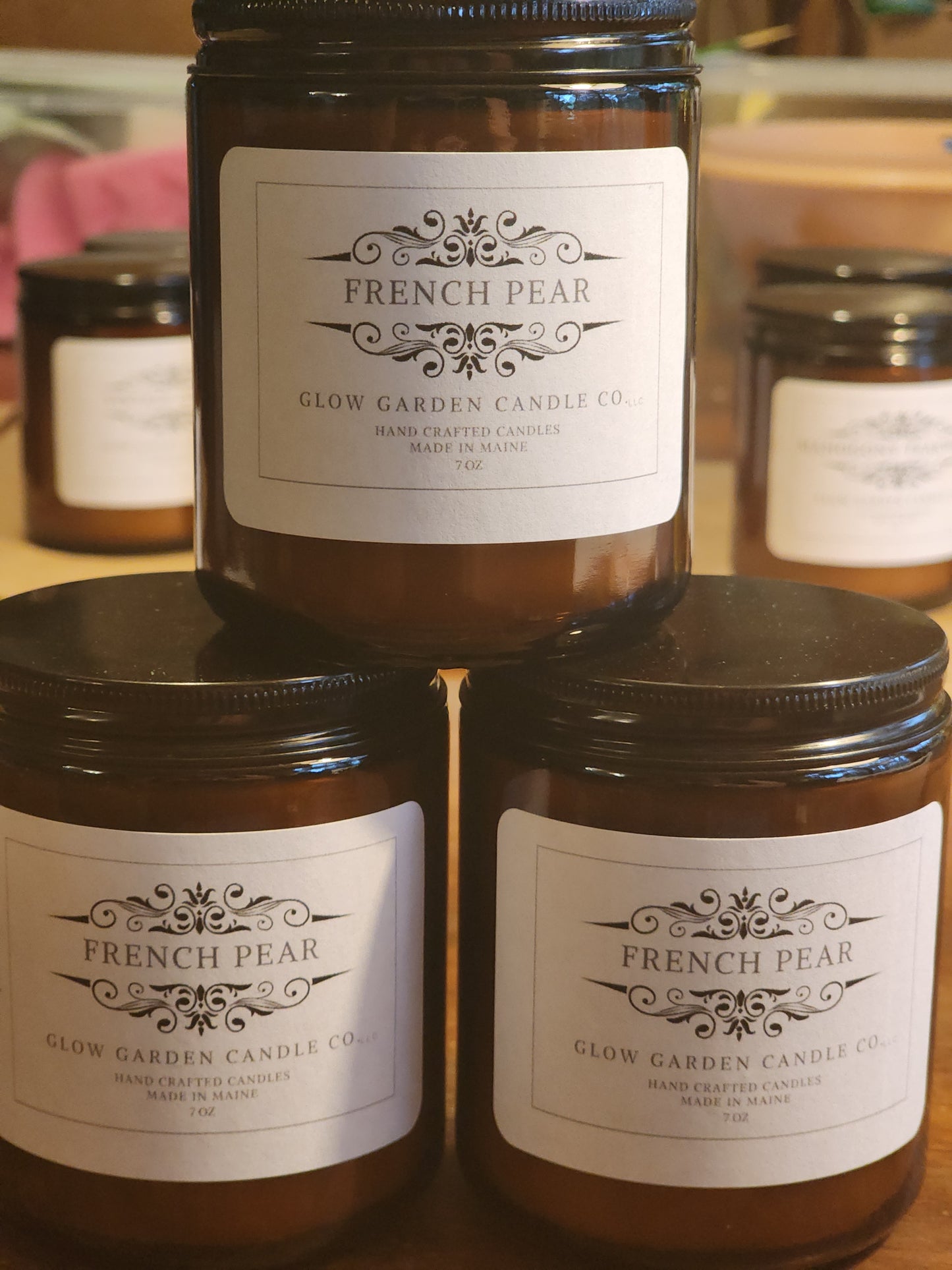 French Pear 7oz Candle