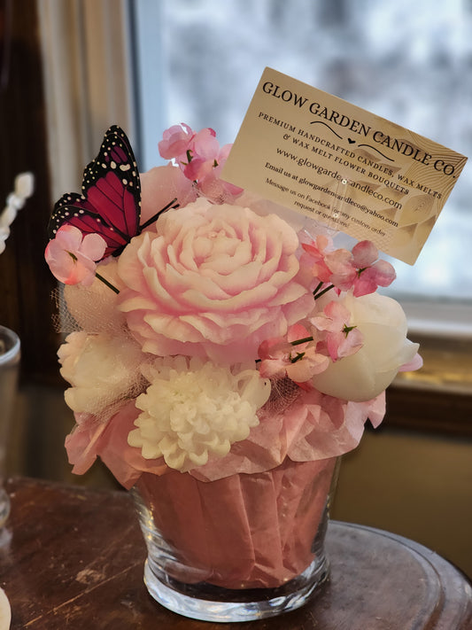 Beautifully handcrafted wax melt arrangements, small