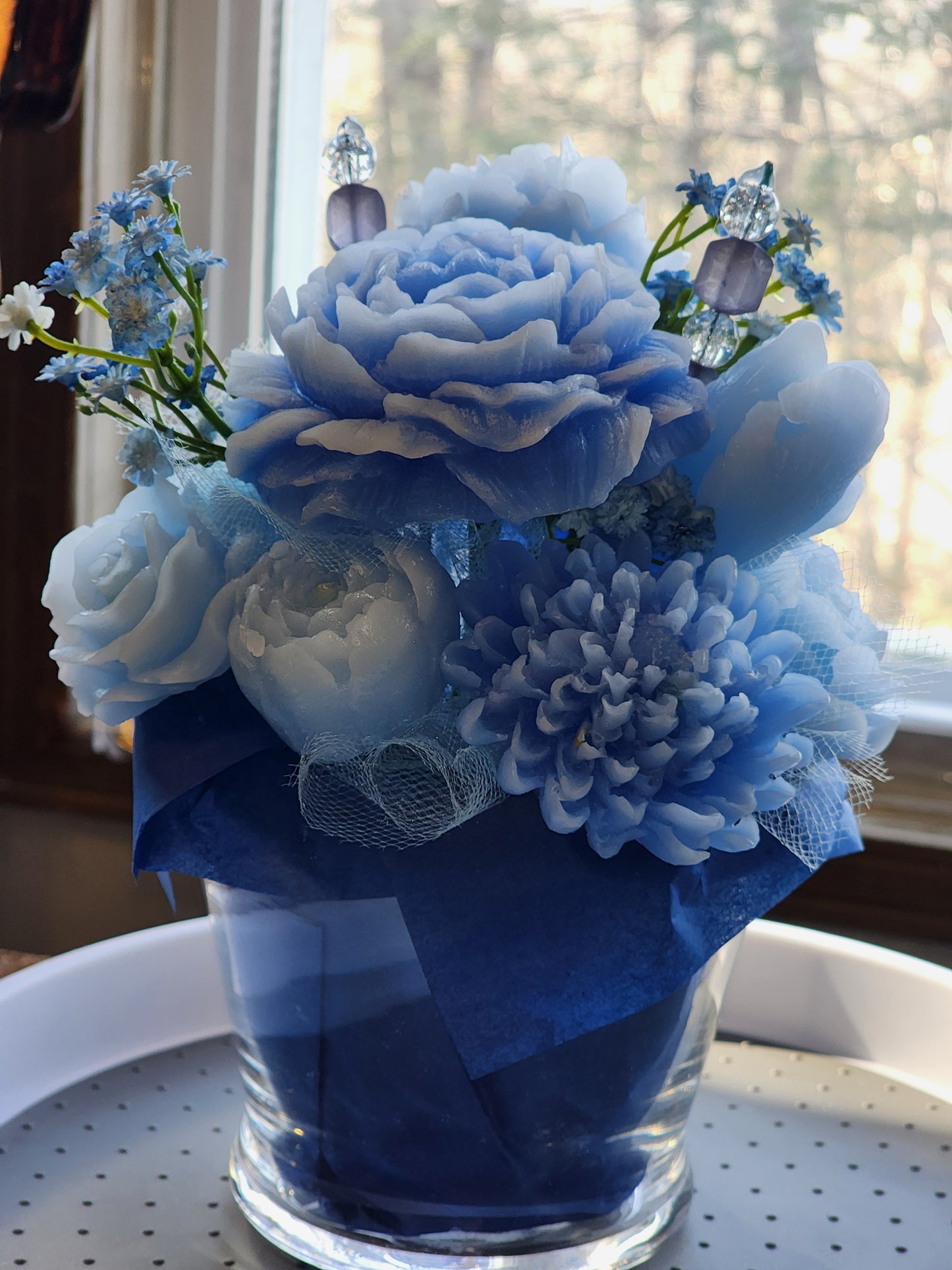 Beautifully handcrafted wax melt arrangements, small