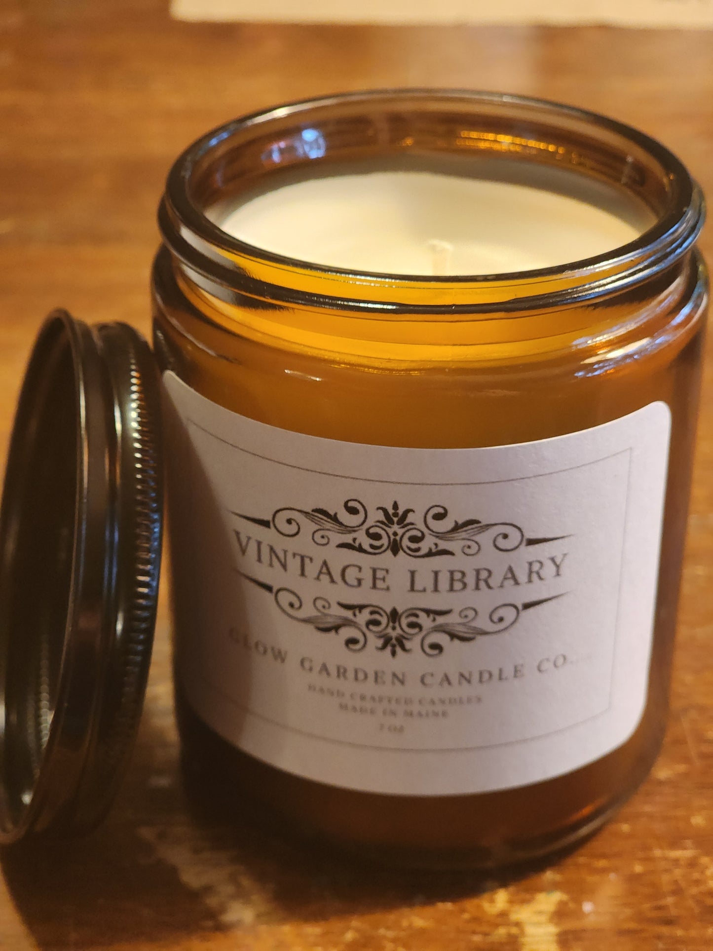 Vintage Library 7oz Candle